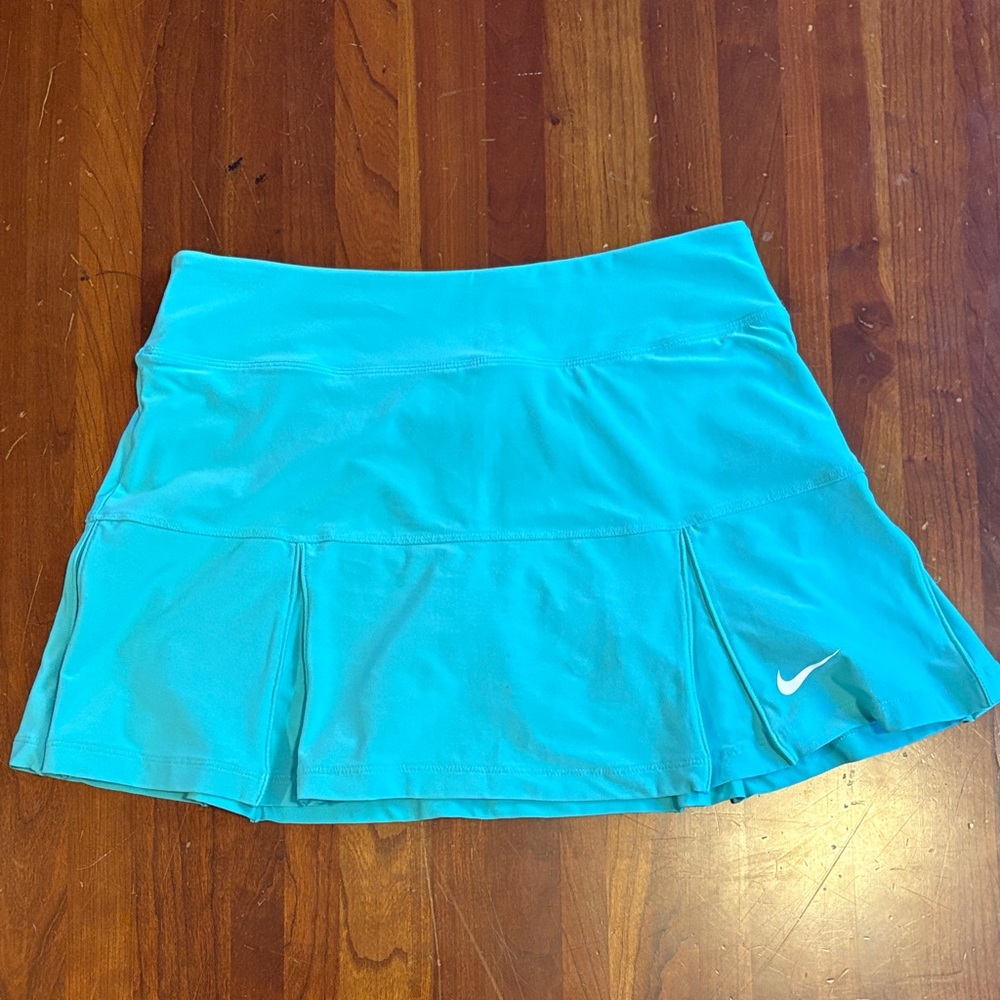Nike Women's Teal Dri-Fit Tennis Mini Skirt, Size S